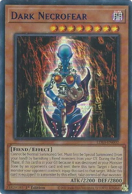 Dark Necrofear (Blue) [LDS3-EN002] Ultra Rare | Enigma On Main