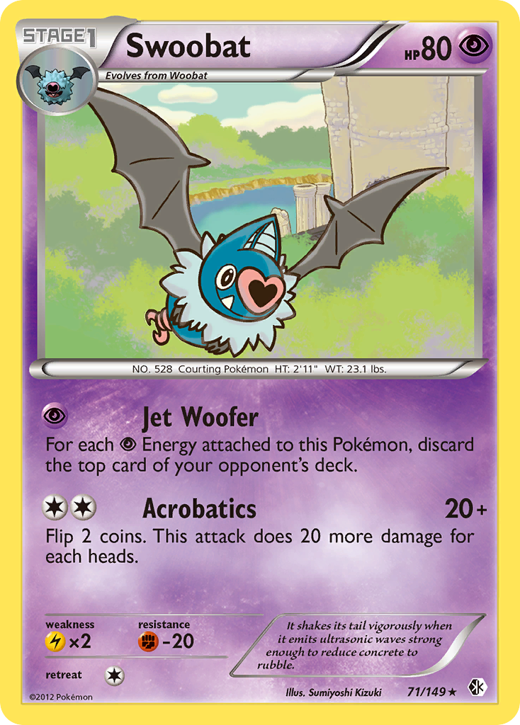 Swoobat (71/149) [Black & White: Boundaries Crossed] | Enigma On Main