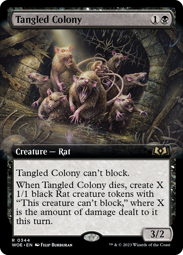 Tangled Colony (Extended Art) [Wilds of Eldraine] | Enigma On Main