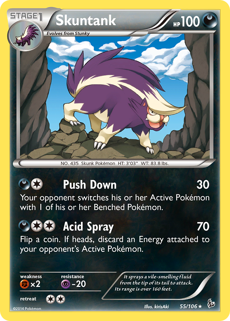 Skuntank (55/106) [XY: Flashfire] | Enigma On Main