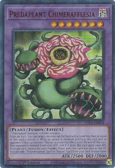 Predaplant Chimerafflesia (Red) [LDS3-EN074] Ultra Rare | Enigma On Main