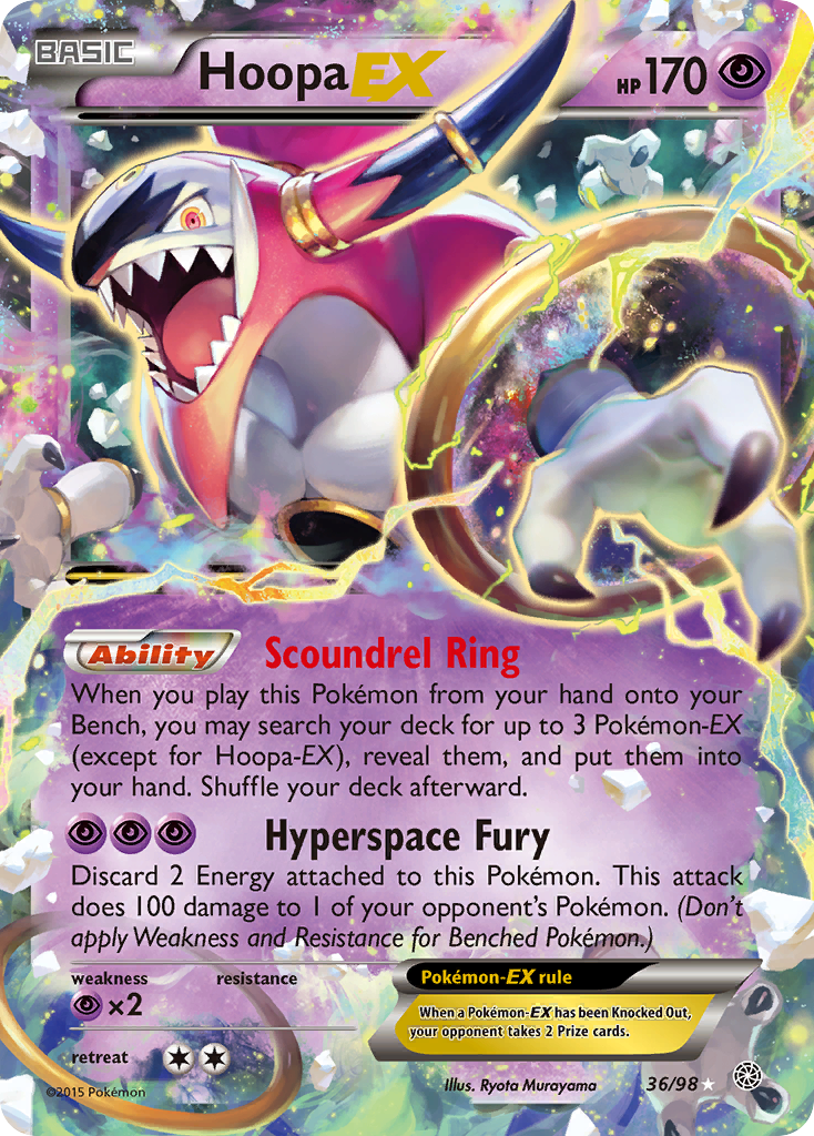 Hoopa EX (36/98) [XY: Ancient Origins] | Enigma On Main