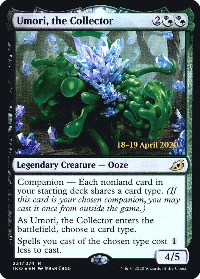 Umori, the Collector  [Ikoria: Lair of Behemoths Prerelease Promos] | Enigma On Main