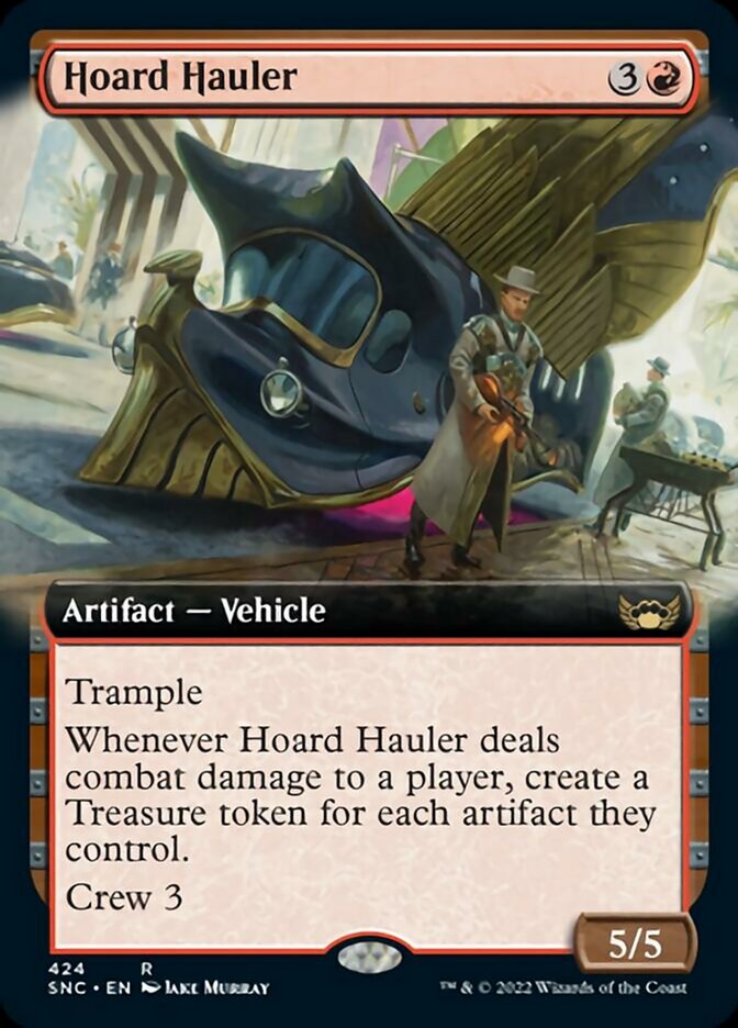 Hoard Hauler (Extended Art) [Streets of New Capenna] | Enigma On Main