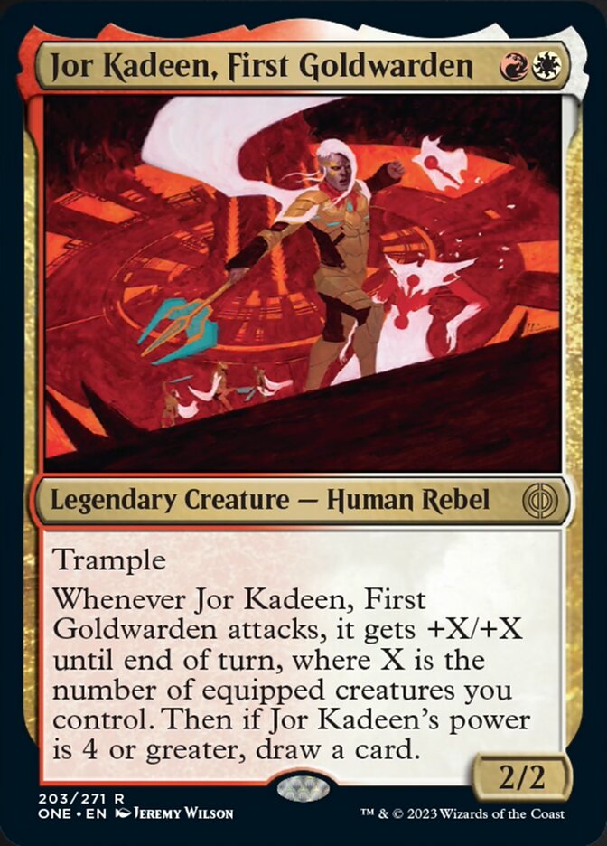 Jor Kadeen, First Goldwarden [Phyrexia: All Will Be One] | Enigma On Main