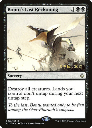 Bontu's Last Reckoning [Hour of Devastation Promos] | Enigma On Main