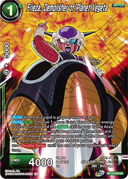 Frieza, Demolisher of Planet Vegeta (Uncommon) [BT13-078] | Enigma On Main