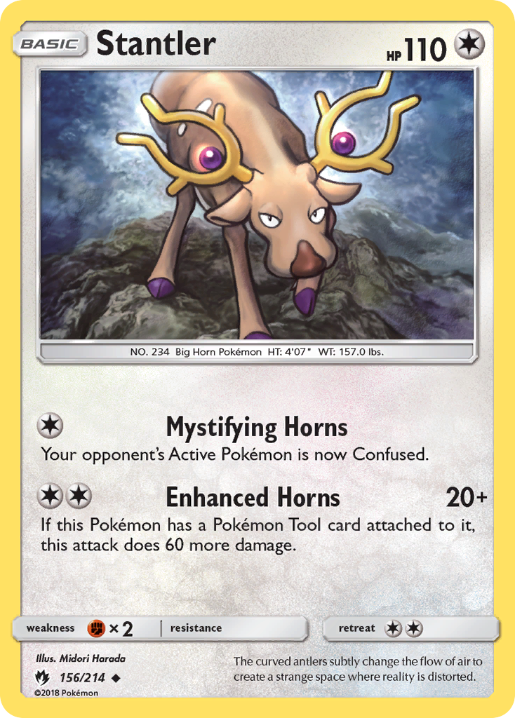 Stantler (156/214) [Sun & Moon: Lost Thunder] | Enigma On Main