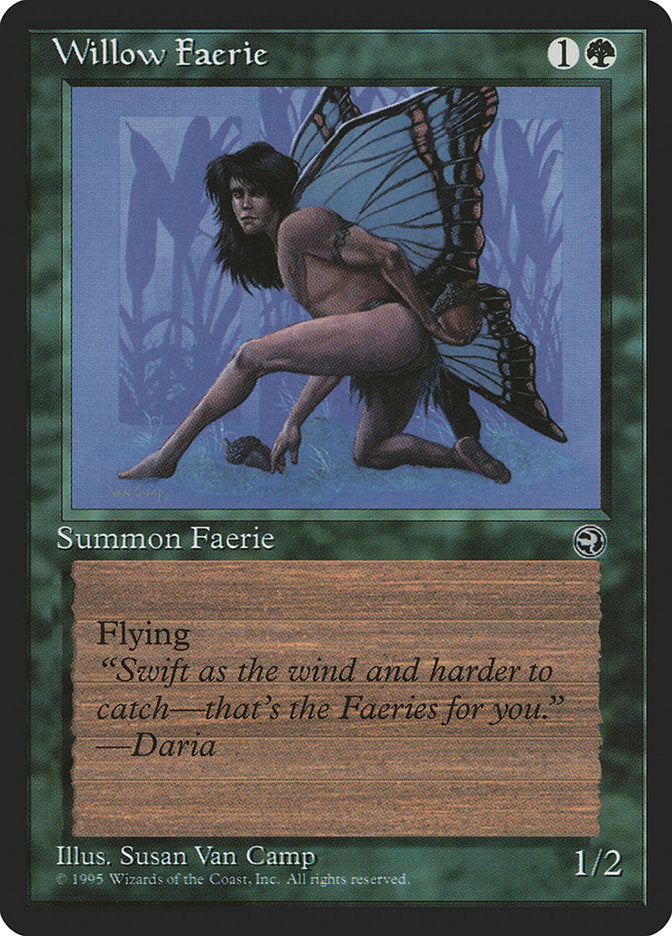 Willow Faerie (Daria Flavor Text) [Homelands] | Enigma On Main