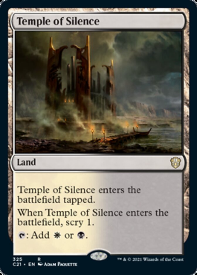 Temple of Silence [Commander 2021] | Enigma On Main