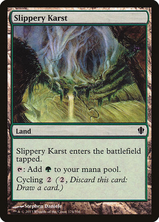 Slippery Karst [Commander 2013] | Enigma On Main