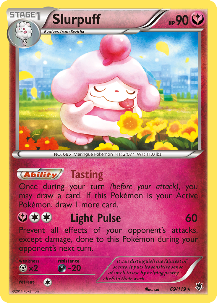 Slurpuff (69/119) [XY: Phantom Forces] | Enigma On Main