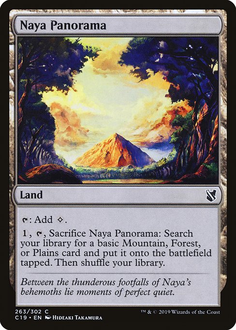 Naya Panorama [Commander 2019] | Enigma On Main