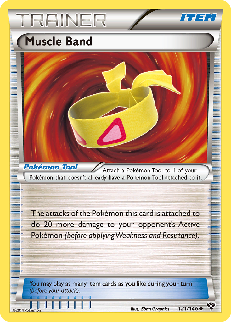 Muscle Band (121/146) [XY: Base Set] | Enigma On Main