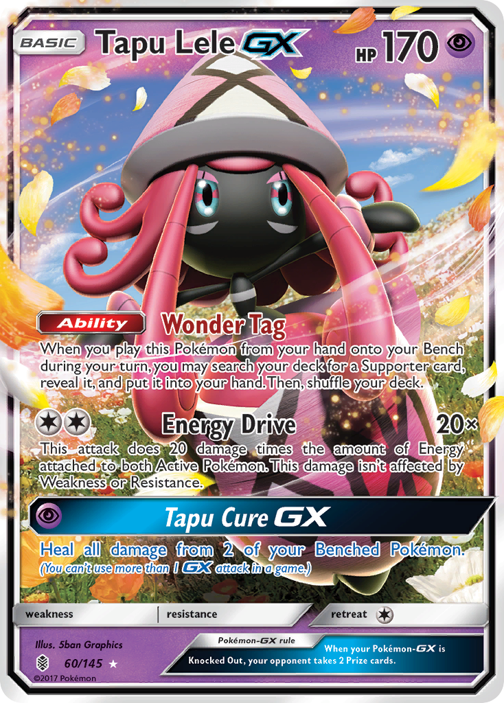 Tapu Lele GX (60/145) [Sun & Moon: Guardians Rising] | Enigma On Main