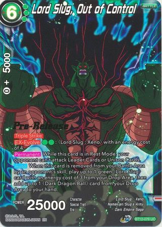 Lord Slug, Out of Control (BT12-076) [Vicious Rejuvenation Prerelease Promos] | Enigma On Main