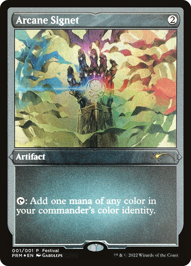 Arcane Signet (Foil Etched) [30th Anniversary Promos] | Enigma On Main