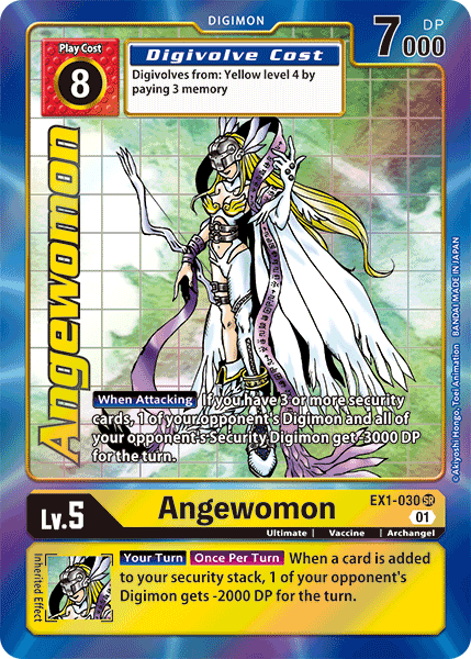 Angewomon [EX1-030] (Alternate Art) [Classic Collection] | Enigma On Main