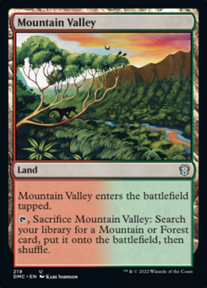 Mountain Valley [Dominaria United Commander] | Enigma On Main