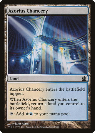 Azorius Chancery [Commander 2011] | Enigma On Main