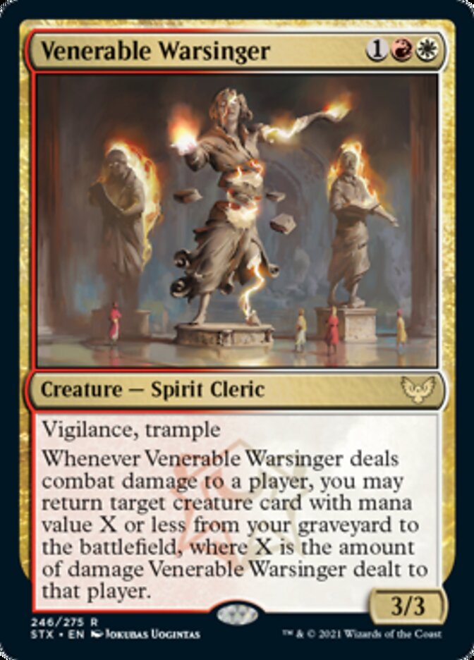 Venerable Warsinger [Strixhaven: School of Mages] | Enigma On Main