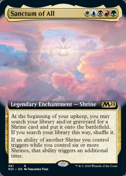 Sanctum of All (Extended Art) [Core Set 2021] | Enigma On Main