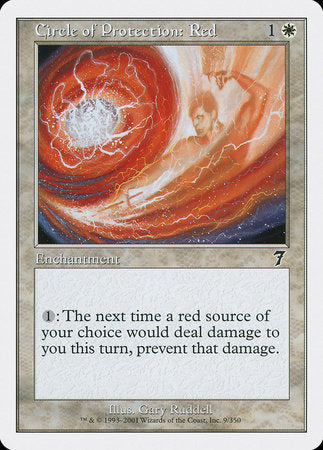 Circle of Protection: Red [Seventh Edition] | Enigma On Main