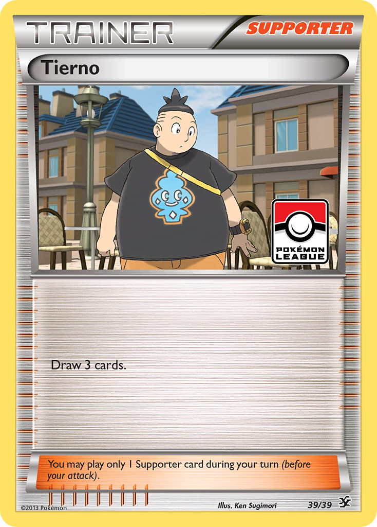 Tierno (39/39) [XY: Kalos Starter Set] | Enigma On Main