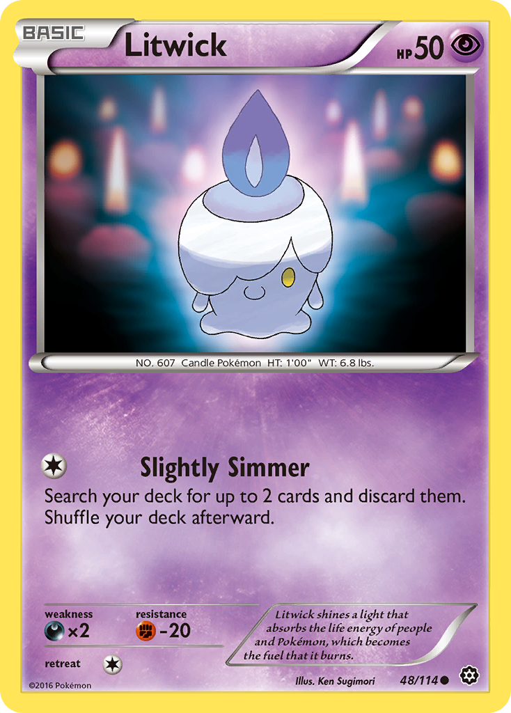 Litwick (48/114) [XY: Steam Siege] | Enigma On Main