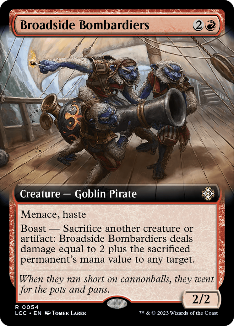 Broadside Bombardiers (Extended Art) [The Lost Caverns of Ixalan Commander] | Enigma On Main