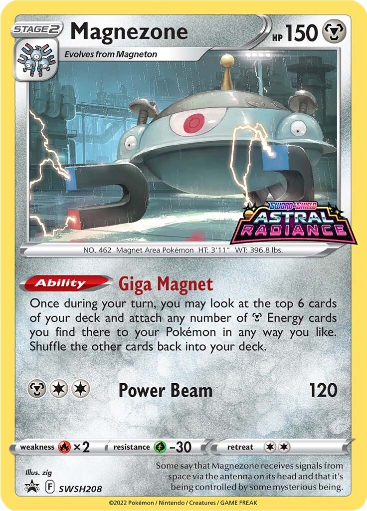 Magnezone (SWSH208) [Sword & Shield: Black Star Promos] | Enigma On Main