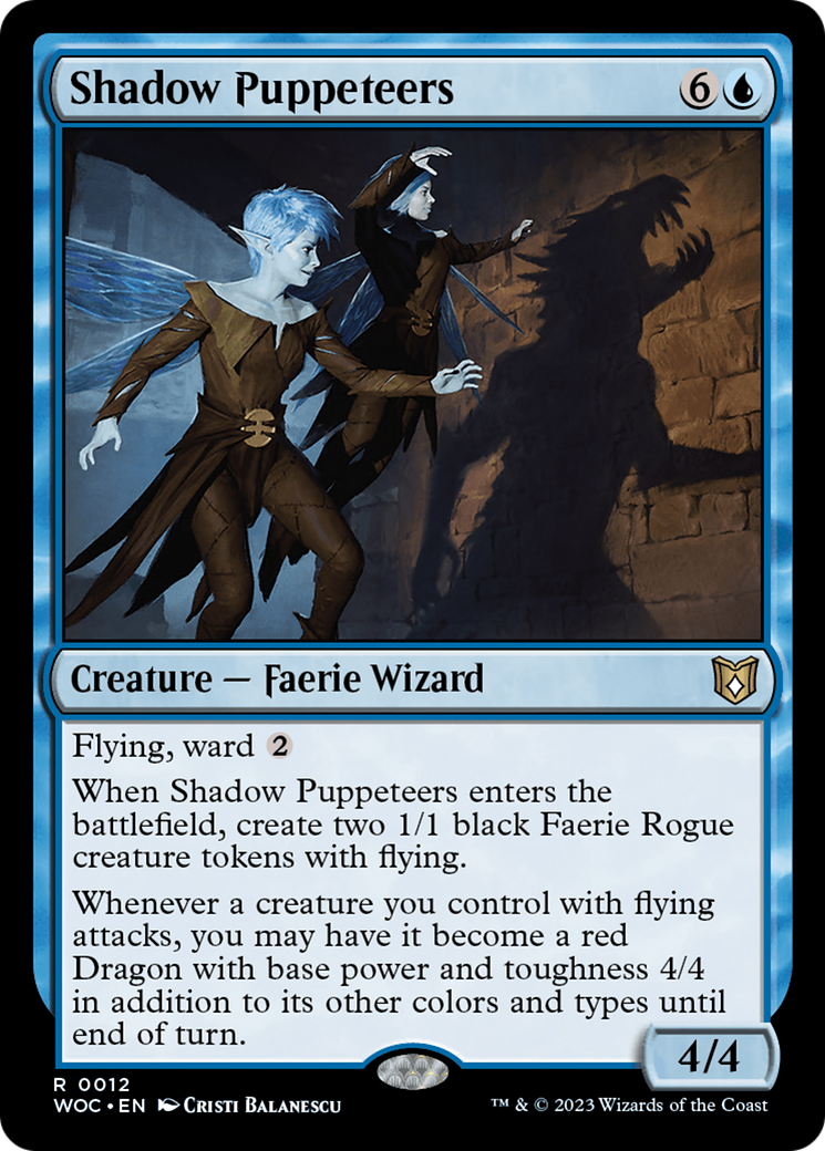 Shadow Puppeteers [Wilds of Eldraine Commander] | Enigma On Main