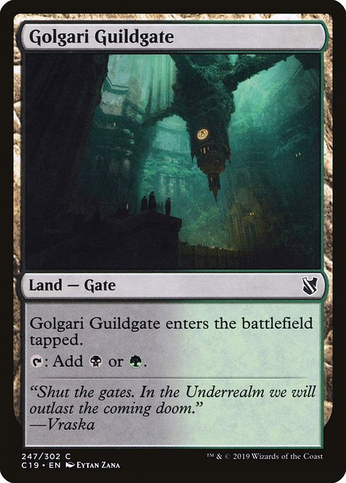 Golgari Guildgate [Commander 2019] | Enigma On Main