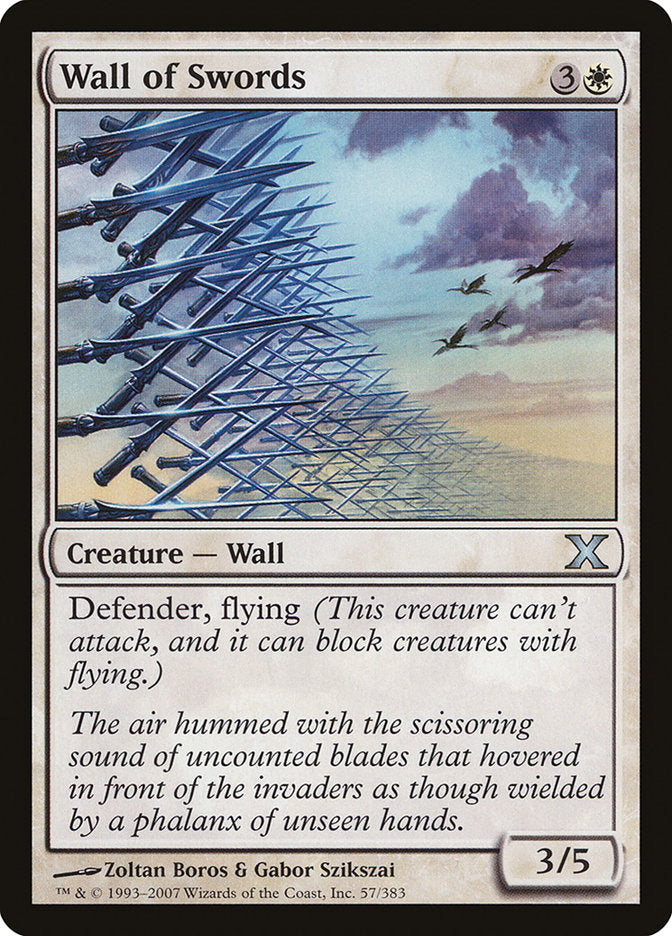 Wall of Swords [Tenth Edition] | Enigma On Main