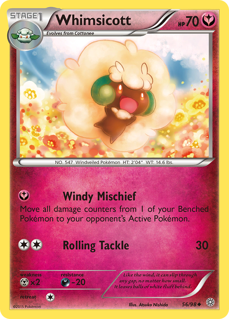 Whimsicott (56/98) [XY: Ancient Origins] | Enigma On Main