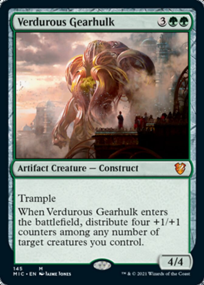 Verdurous Gearhulk [Innistrad: Midnight Hunt Commander] | Enigma On Main