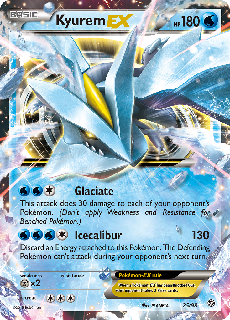 Kyurem EX (25/98) [XY: Ancient Origins] | Enigma On Main