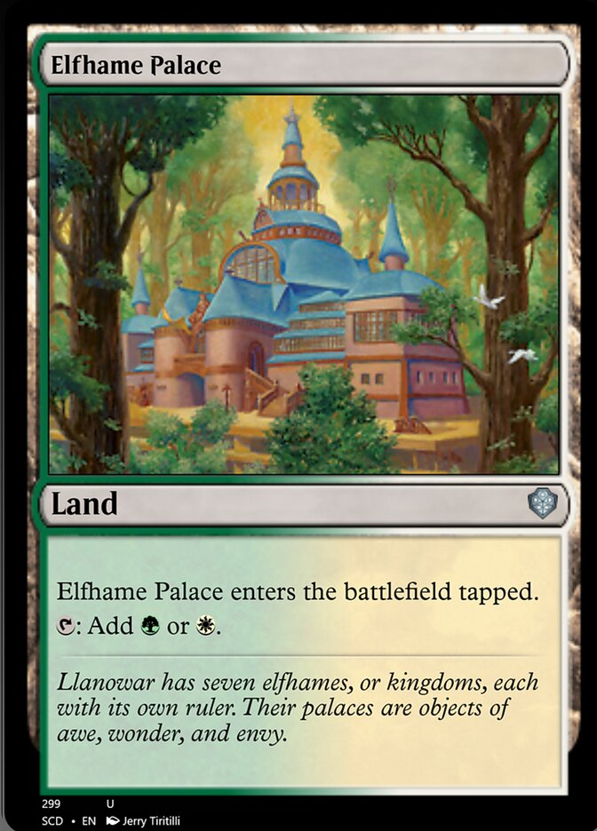 Elfhame Palace [Starter Commander Decks] | Enigma On Main