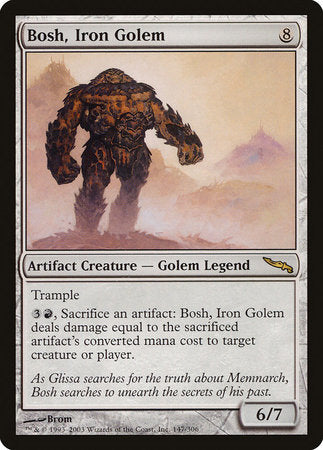 Bosh, Iron Golem [Mirrodin] | Enigma On Main