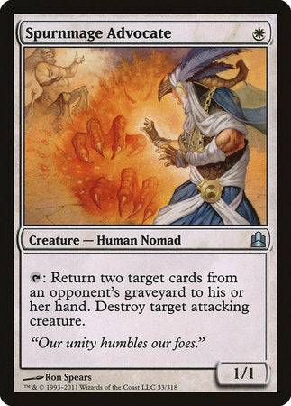 Spurnmage Advocate [Commander 2011] | Enigma On Main