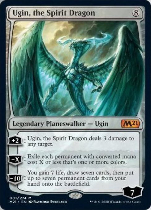 Ugin, the Spirit Dragon [Core Set 2021] | Enigma On Main