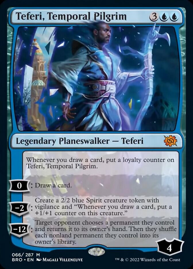 Teferi, Temporal Pilgrim [The Brothers' War] | Enigma On Main