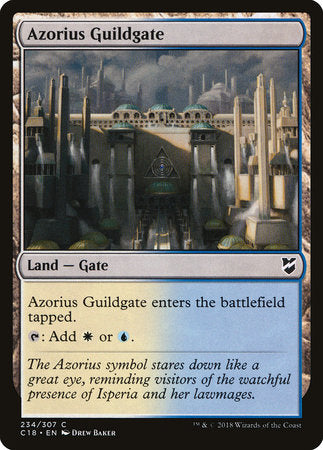 Azorius Guildgate [Commander 2018] | Enigma On Main