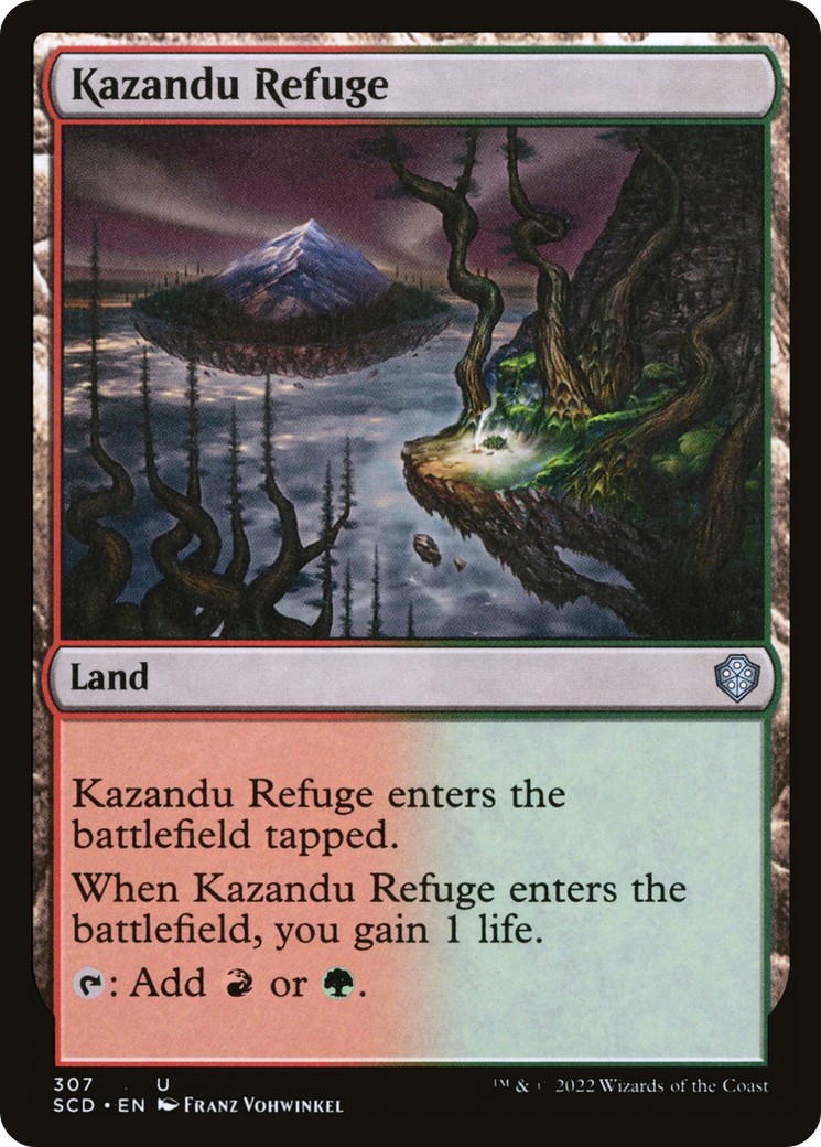 Kazandu Refuge [Starter Commander Decks] | Enigma On Main