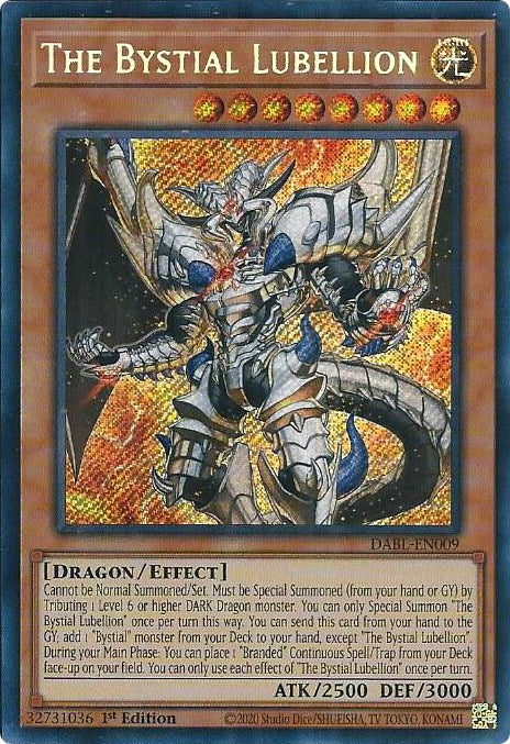 The Bystial Lubellion [DABL-EN009] Secret Rare | Enigma On Main