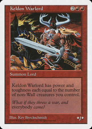 Keldon Warlord [Fifth Edition] | Enigma On Main