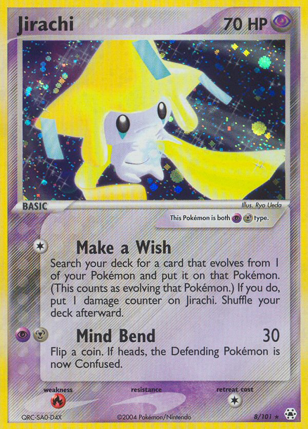 Jirachi (8/101) [EX: Hidden Legends] | Enigma On Main