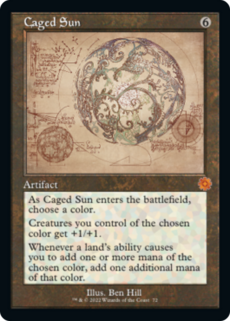 Caged Sun (Retro Schematic) [The Brothers' War Retro Artifacts] | Enigma On Main