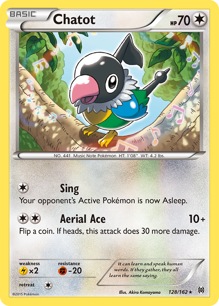 Chatot (128/162) [XY: BREAKthrough] | Enigma On Main