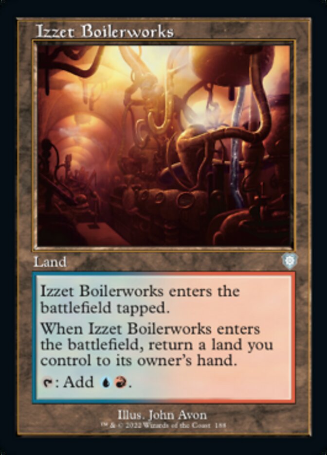 Izzet Boilerworks (Retro) [The Brothers' War Commander] | Enigma On Main